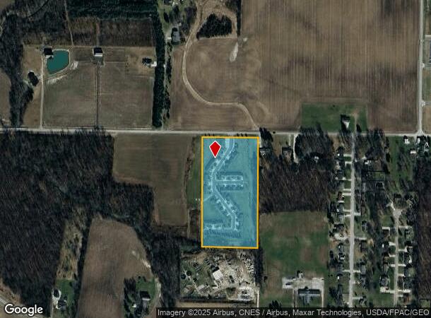 1000 Oldfield Rd, Crestline, OH Parcel Map