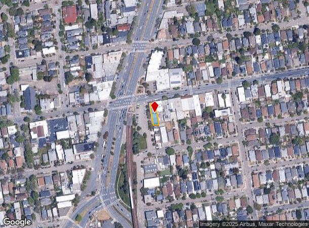  1806 Alcatraz Ave, Berkeley, CA Parcel Map