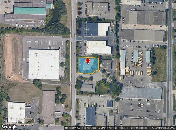 8620 Monticello Ln N, Maple Grove, MN Parcel Map