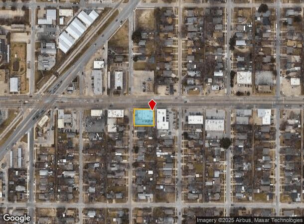 1715 W Berry St, Fort Worth, TX Parcel Map