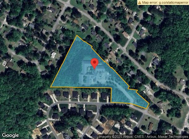  1004 Hardin St, Lancaster, SC Parcel Map