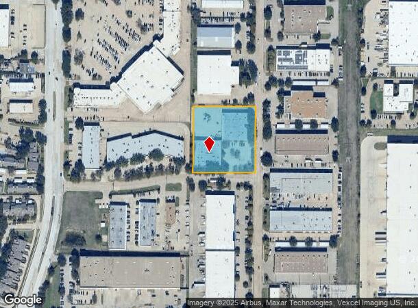 2855 Trinity Square Dr, Carrollton, TX Parcel Map