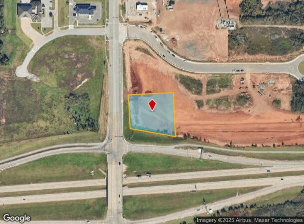 5605 S Aspen Ave W, Broken Arrow, OK Parcel Map