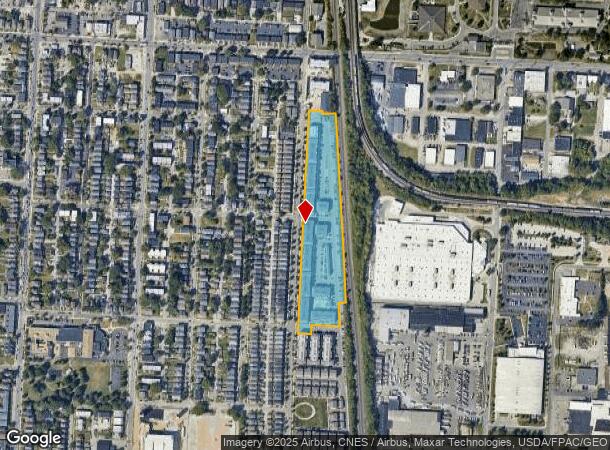 1298 N Grant Ave, Columbus, OH Parcel Map