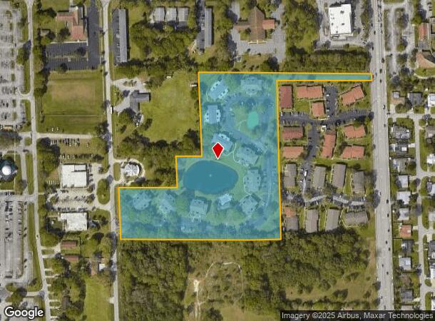  2500 S 29Th St, Fort Pierce, FL Parcel Map