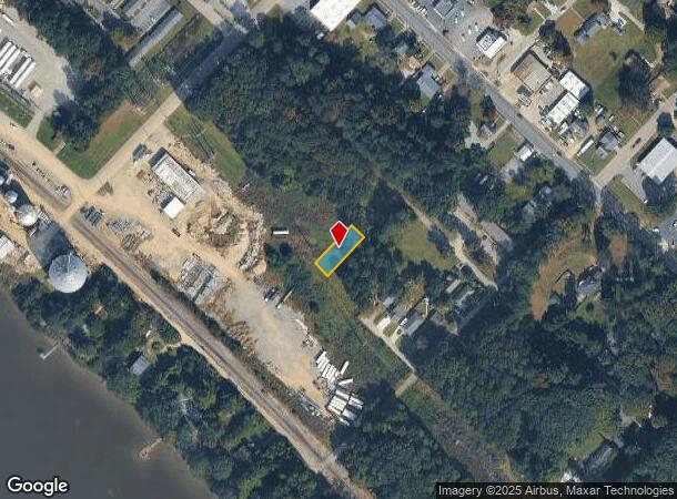  270 Pamunkey Ave, West Point, VA Parcel Map