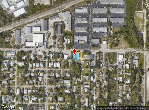 796 Ne Dixie Hwy, Jensen Beach, FL Parcel Map