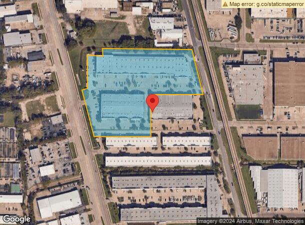  11536 Harry Hines Blvd, Dallas, TX Parcel Map