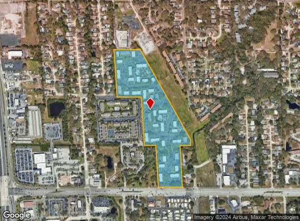  2770 Roosevelt Blvd, Clearwater, FL Parcel Map