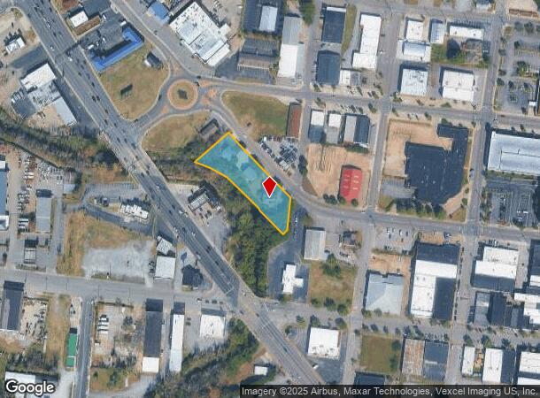  421 W College St, Murfreesboro, TN Parcel Map