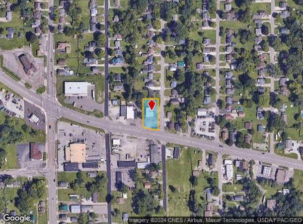  928 Springmill St, Mansfield, OH Parcel Map