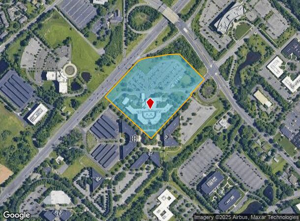 102 Carnegie Ctr, Princeton, NJ Parcel Map