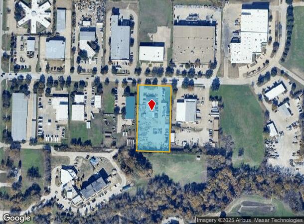  410 Interchange St, Mckinney, TX Parcel Map