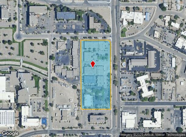  2301 Yale Blvd Se, Albuquerque, NM Parcel Map