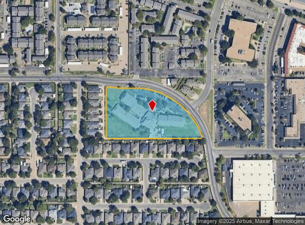  5301 66Th St, Lubbock, TX Parcel Map