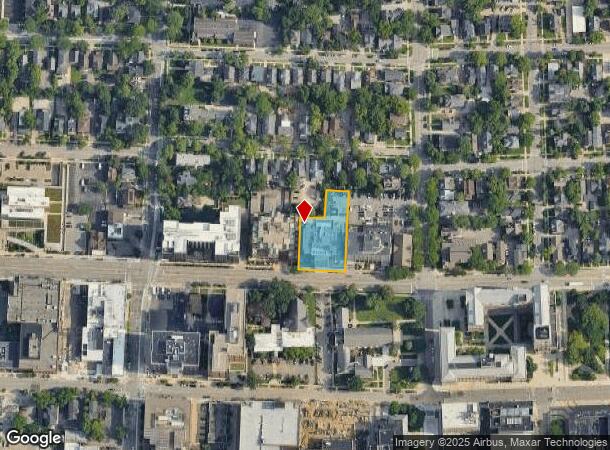  603 E Huron St, Ann Arbor, MI Parcel Map