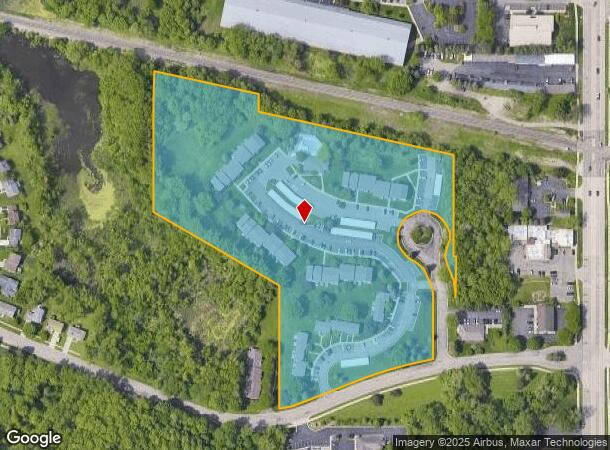  4235 Southport Cir, Okemos, MI Parcel Map