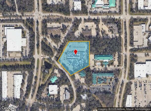 975 Evergreen Cir, Spring, TX Parcel Map