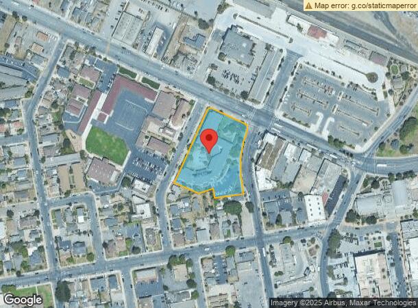  10 Lincoln Ave, Salinas, CA Parcel Map