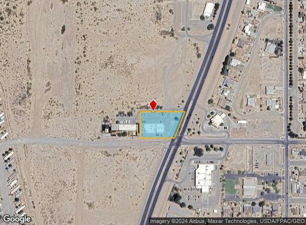  1215 Anthony Dr, Anthony, NM Parcel Map