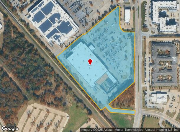 1900 Brinker Rd, Denton, TX Parcel Map