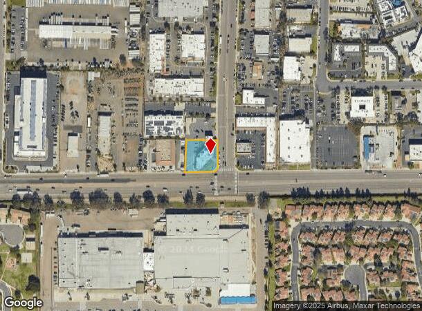  9494 Miramar Rd, San Diego, CA Parcel Map