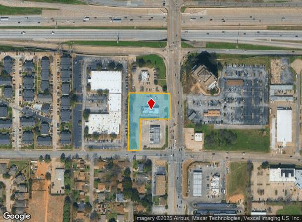 1520 N Cooper St, Arlington, TX Parcel Map
