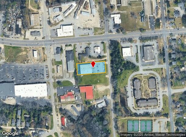 1017 Gordon St, Camden, SC Parcel Map