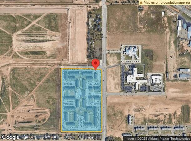  1701 N Quaker Ave, Lubbock, TX Parcel Map