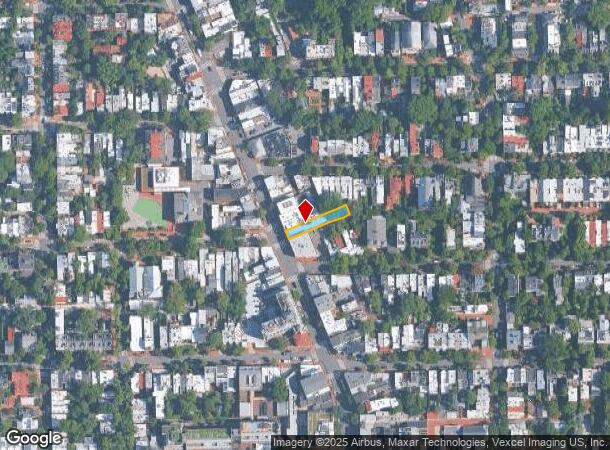 1351 Wisconsin Ave Nw, Washington, DC Parcel Map