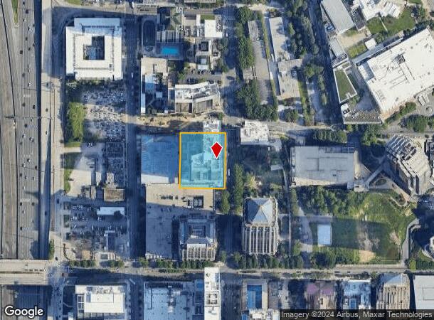  1230 W Peachtree St Nw, Atlanta, GA Parcel Map