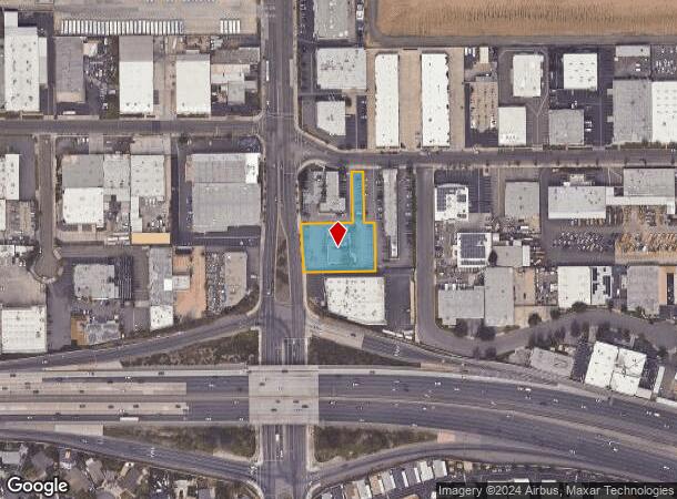  1420 N State College Blvd, Anaheim, CA Parcel Map