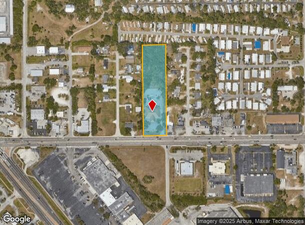 150 Pondella Rd, North Fort Myers, FL Parcel Map