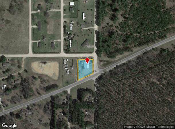  10522 N Hodenpyle Dam Rd, Mesick, MI Parcel Map