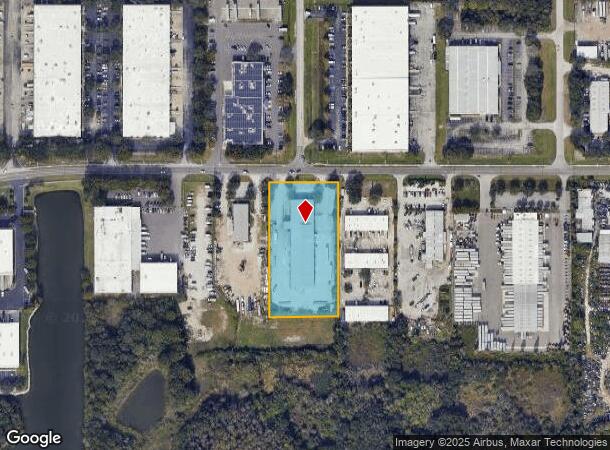 9609 Palm River Rd, Tampa, FL Parcel Map