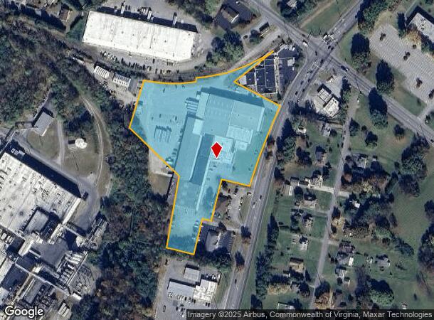  1025 Electric Rd, Salem, VA Parcel Map