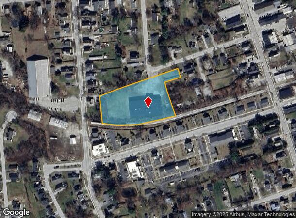  100 1St St, Rutland, VT Parcel Map