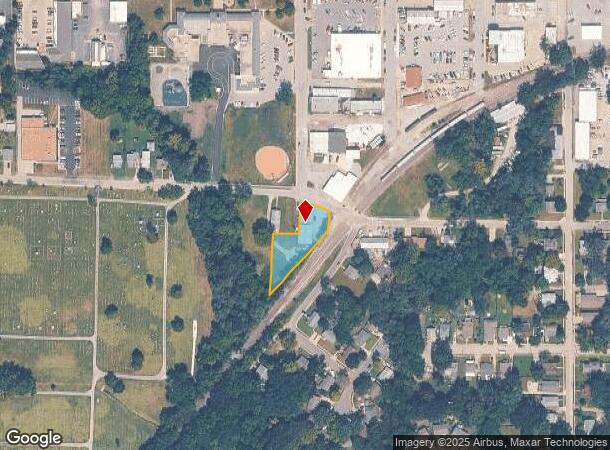  101 W Shrader St, Liberty, MO Parcel Map