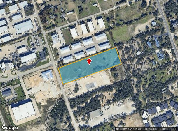  802 Leander Dr, Leander, TX Parcel Map