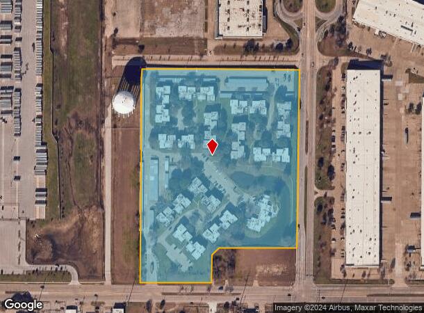  4701 Samuell Blvd, Mesquite, TX Parcel Map