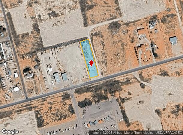  9504 W County Road 60 Ln, Midland, TX Parcel Map