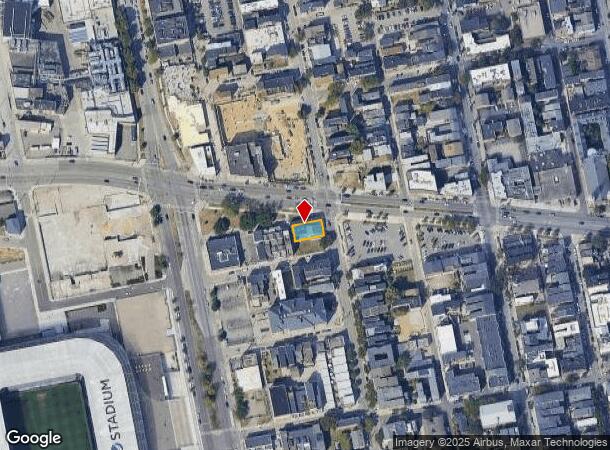  1541 Elm St, Cincinnati, OH Parcel Map