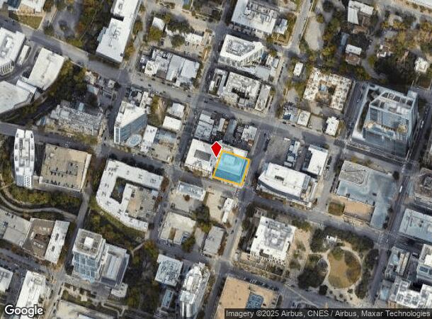 608 W 5Th St, Austin, TX Parcel Map