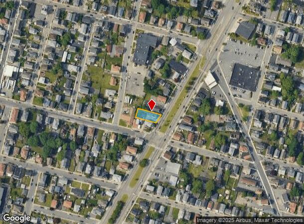  1153 Plymouth Ave, Fall River, MA Parcel Map