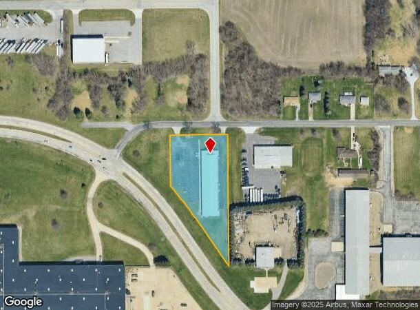 5838 W Brick Rd, South Bend, IN Parcel Map