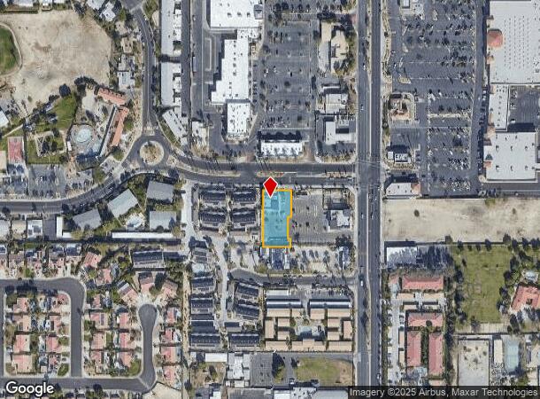 42355 Washington St, Palm Desert, CA Parcel Map