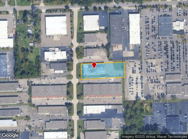  12201 Universal Dr, Taylor, MI Parcel Map
