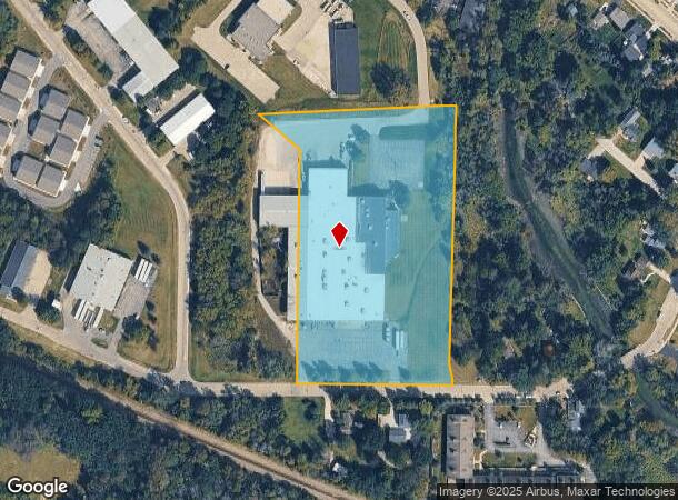 1205 Wall St, Oconomowoc, WI Parcel Map