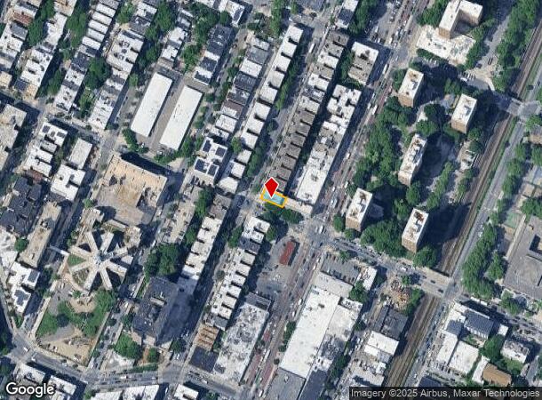  391 E 168Th St, Bronx, NY Parcel Map
