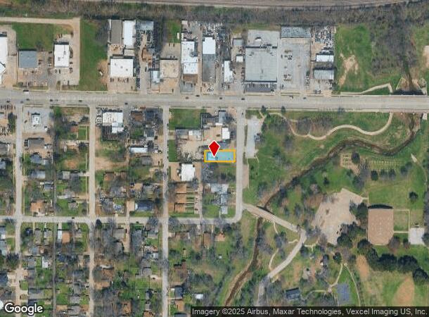  208 Willis Ave, Arlington, TX Parcel Map